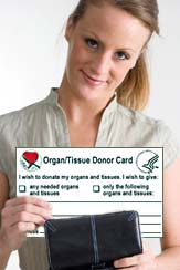 Carry an Organ Donor Card